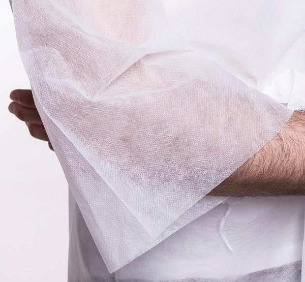 Wysokiej jakości PP mundur pielęgniarski krótki fartuch laboratoryjny
