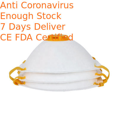 Customized Logo Non Woven Fabric Face Mask Environment Friendly Head Strap