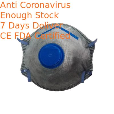 4 Layer Ffp2 Cup Mask Activated Carbon Material Comfortable Wearing Anti Dust