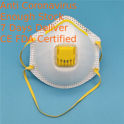 Polypropylene Non Woven Fabric Face Mask With Adjustable Aluminum Nose Clip