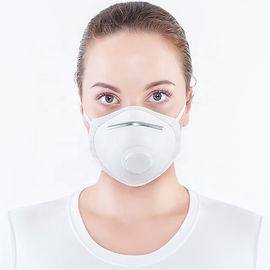 White Color Ffp2 Cup Mask Lightweight Size 12.5 X 13cm Head Strap Head Strap