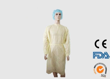 Chiny Wodoodporne jednorazowe fartuchy medyczne, jednorazowe płaszcze turystyczne 20G PP fabryka